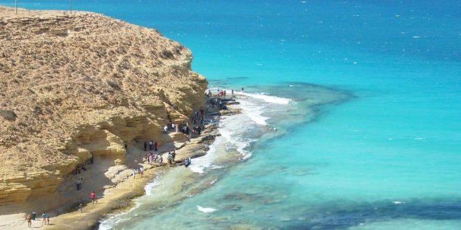 شواطئ مطروح تتأهب لموسم السياحة فى الصيف