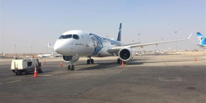 مصر للطيران تتسلم الطائرة الـ 10 من طراز إيرباص A220-300
