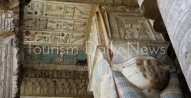 90 ألف سائح زاروا معبد دندرة منذ مطلع 2019