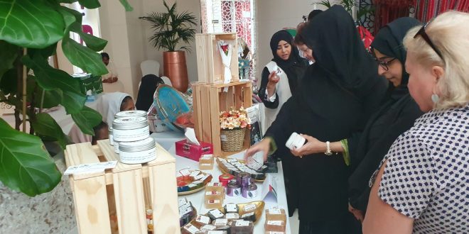 معرض للمشغولات اليدوية