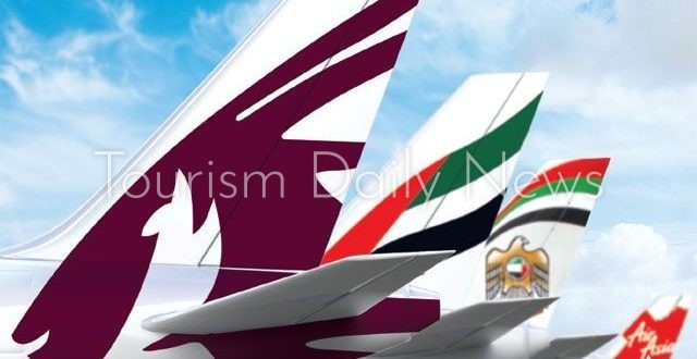 3 شركات طيران خليجية تتسبب فى صداع للغربيين وتتربع ضمن العشرة الكبار