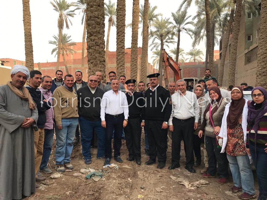 خلال الاعلان عن الكشف الٱثرى