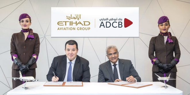 اتفاقية شراكة جديدة بين بنك أبوظبي التجاري ومجموعة الاتحاد للطيران