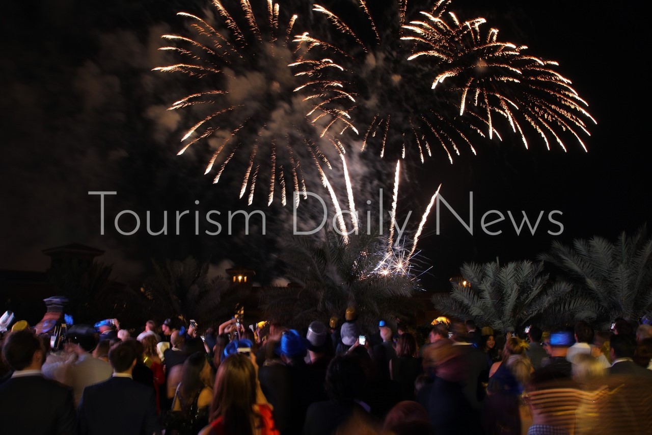 الإثارة عنوان إحتفالات منتجع سانت ريجيس السعديات بالعام الجديد