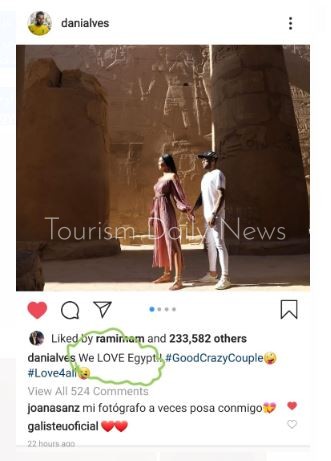 داني الفيس يغني مع تامر حسني في ختام زيارته لمصر  حلو المكان