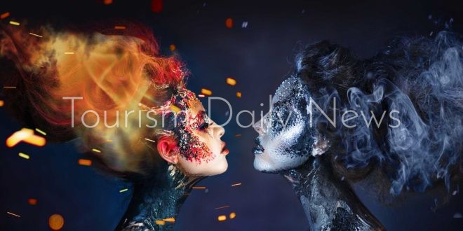 عرض جليدي ضخم احتفاءً بالعام الجديد في أنانتارا القرم الشرقي