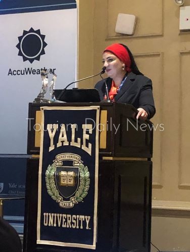 غرفة السياحة تهنئ ريم فوزي أول سيدة عربية تفوز بجائزة مافربك الدولية