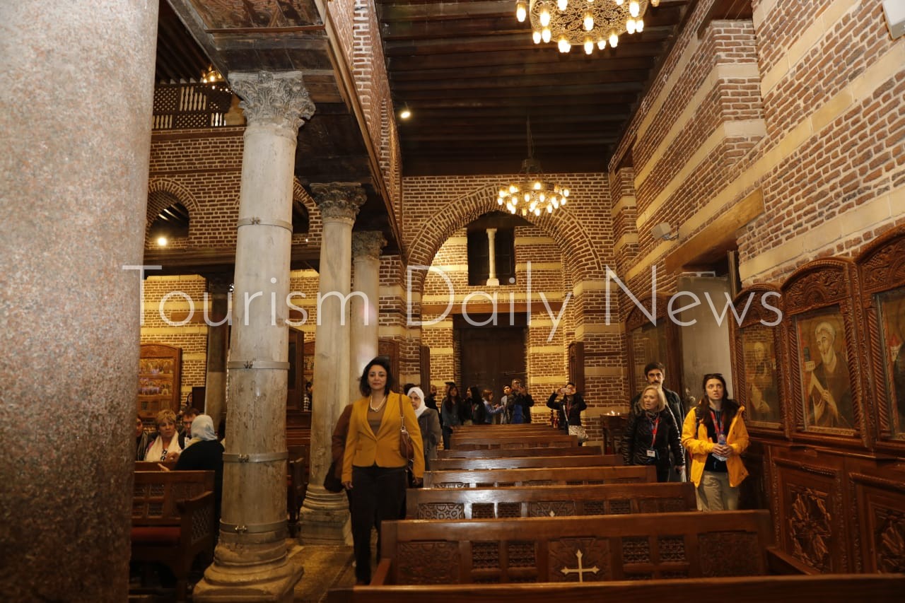 ماذا دار فى جولة نائبة وزير السياحة بمكاتب تنشيط مصر القديمة ومجمع الأديان؟