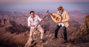 كايرو ستيبس تروج للسياحة المصرية من أعلى قمة جبل سانت كاترين بكليب دهب 