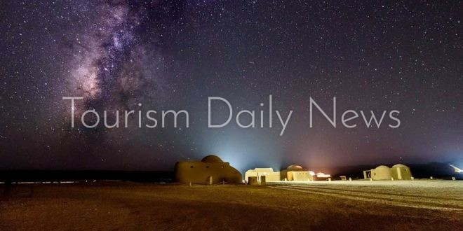 السماء و النجوم في وادي الحيتان