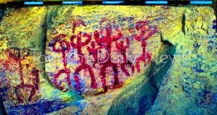 السياحة تنتهى من توثيق نقوش أثرية ملونة بكهف فى جنوب سيناء 