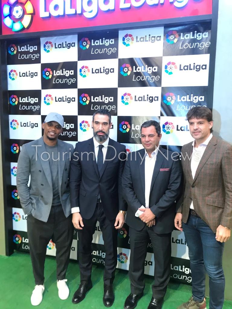 افتتاح مطعم لاليجا لاونج بحضور باقة من كبار نجوم الفن والرياضة