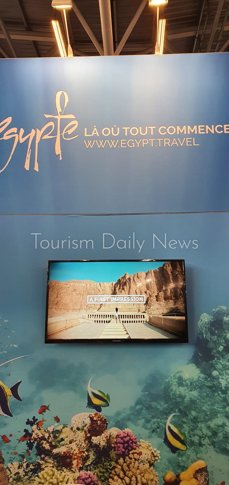 السياحة تشارك في المعرض الدولى لرياضة الغوص Salon De Plongée