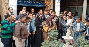 السياحة والآثار تشارك احتفالات المسيحيين بعيد الميلاد المجيد