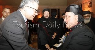 العنانى يبحث مع وفد كنسى فرنسى الحج المسيحى ونقاط مسار العائلة المقدسة