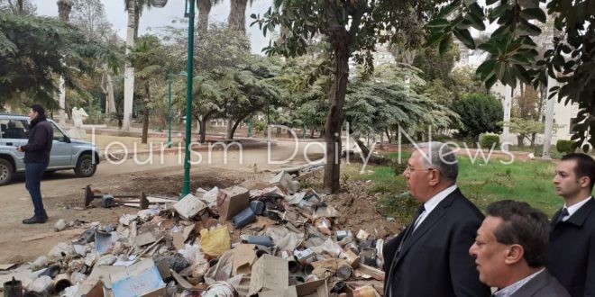 القصير يطالب برفع القمامة من حرم أملاك الدولة الأثريةا