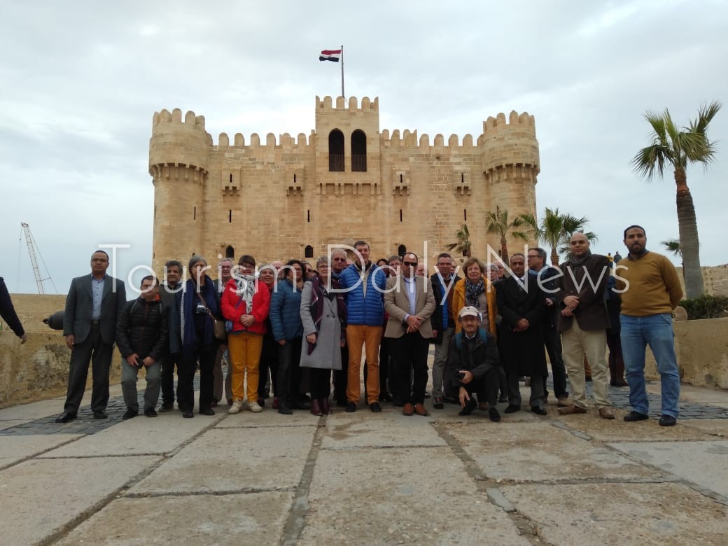 الوفد الكنسي الفرنسي يستكمل زيارته لنقاط مسار رحلة العائلة المقدسة