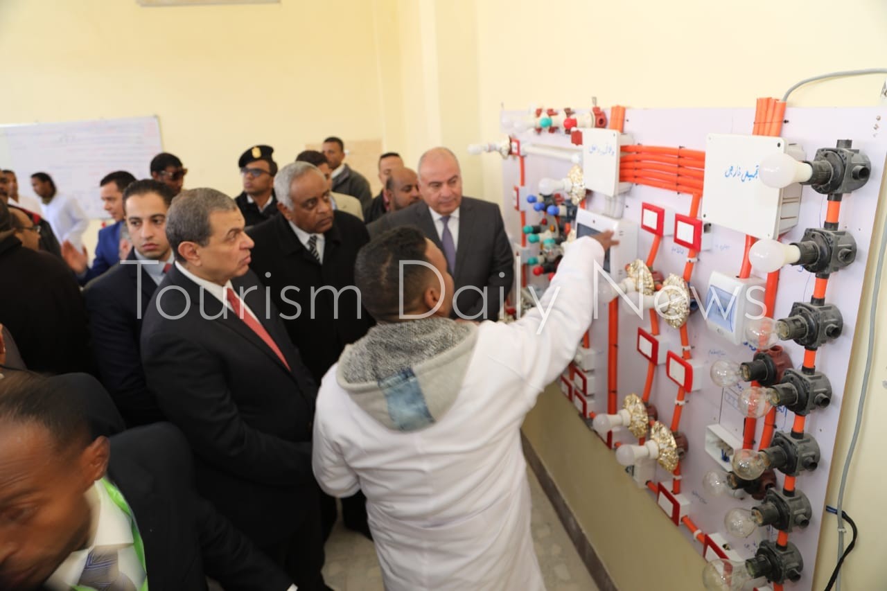 سعفان: التدريب المهنى بمدينة قفط جاهز لإستقبال المصريين والأجانب