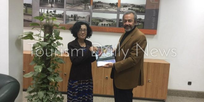 متحف الحضارة يستقبل مسئول البرامج الثقافية بمكتب اليونسكو بالقاهرة