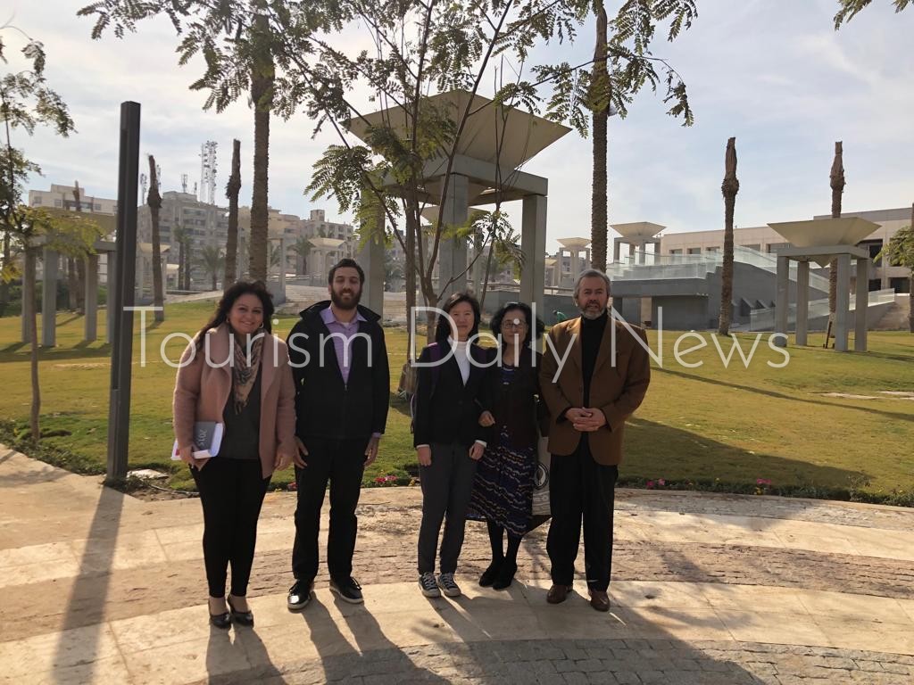 متحف الحضارة يستقبل مسئول البرامج الثقافية بمكتب اليونسكو بالقاهرة