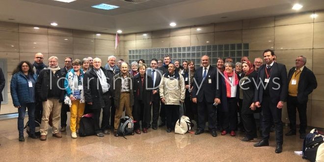 وفد كنسي فرنسي يزور نقاط مسار رحلة العائلة المقدسة