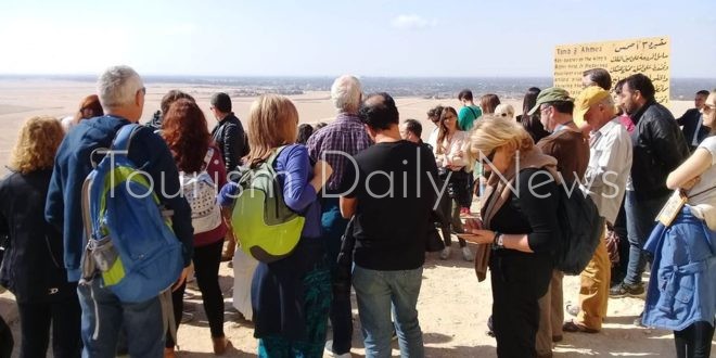 وفود من أمريكا وإسبانيا والبرازيل تزور المناطق السياحية والأثرية بالمنيا