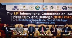 محافظ الفيوم ونائب وزيرالسياحة يفتتحان المؤتمر الدولي للسياحة