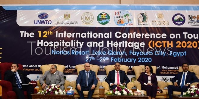 محافظ الفيوم ونائب وزيرالسياحة يفتتحان المؤتمر الدولي للسياحة