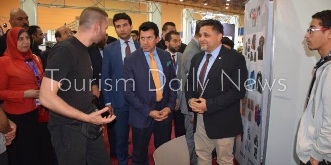 وزير الشباب يفتتح المؤتمر الدولى للاستثمار فى السياحة والأحداث الرياضية