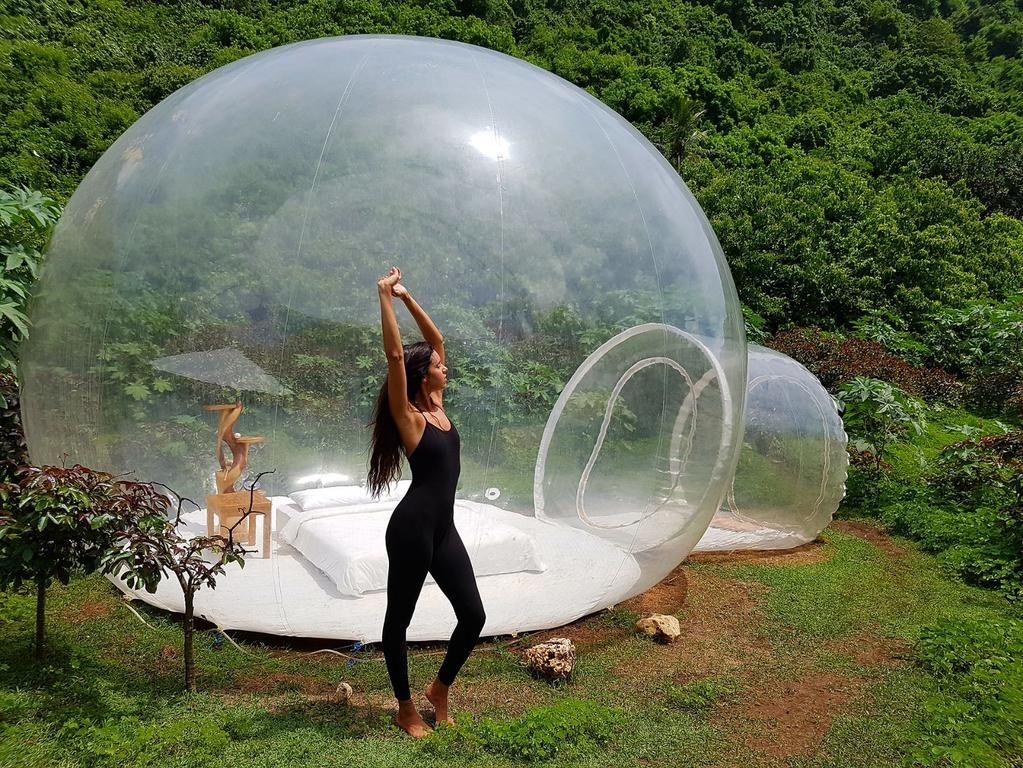 فنادق فقاعات الماء تنتشر في أندونيسيا وتايلاند