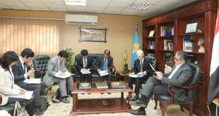 افتتاح المتحف المصري الكبير فى مباحثات العنانى مع السفير اليابانى