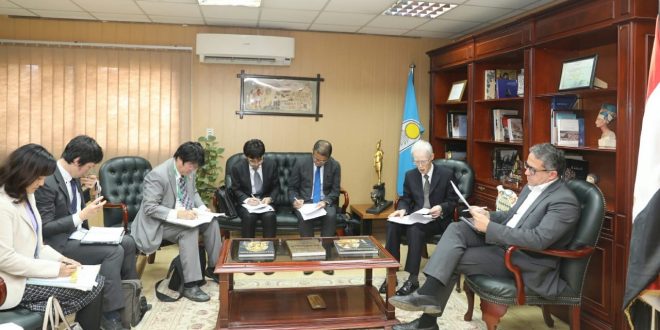 افتتاح المتحف المصري الكبير فى مباحثات العنانى مع السفير اليابانى