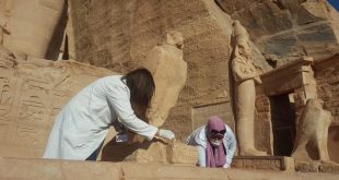 انتهاء أعمال ترميم وتطوير معبدي أبو سمبل بأسوان