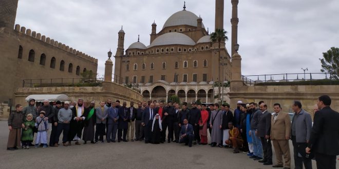 حفظة القرآن من جميع أنحاء العالم يزورون القلعة والمتحف المصري