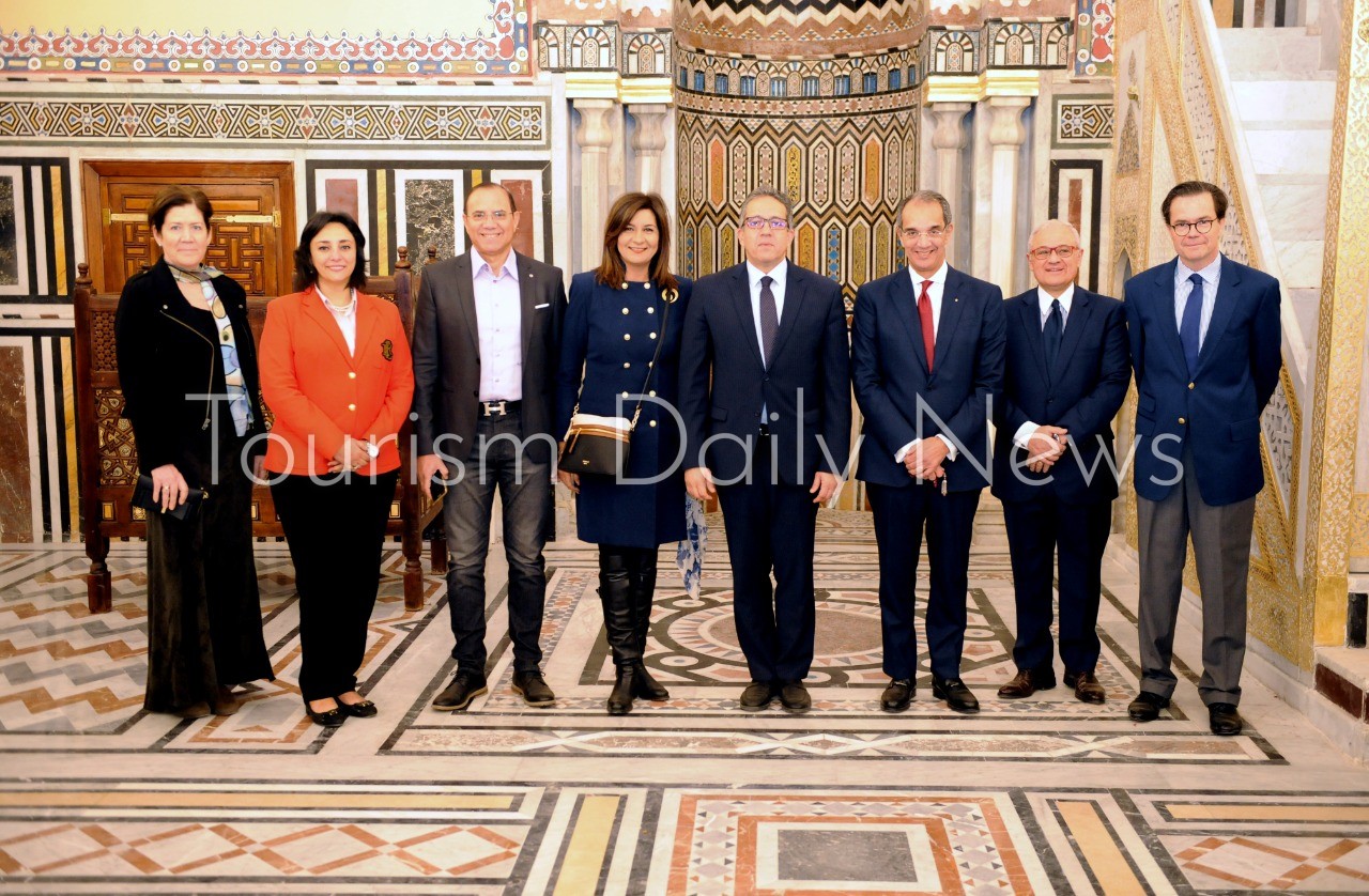 سفراء ٤٠ دولة أجنبية في مصر يزورون قصر عابدين