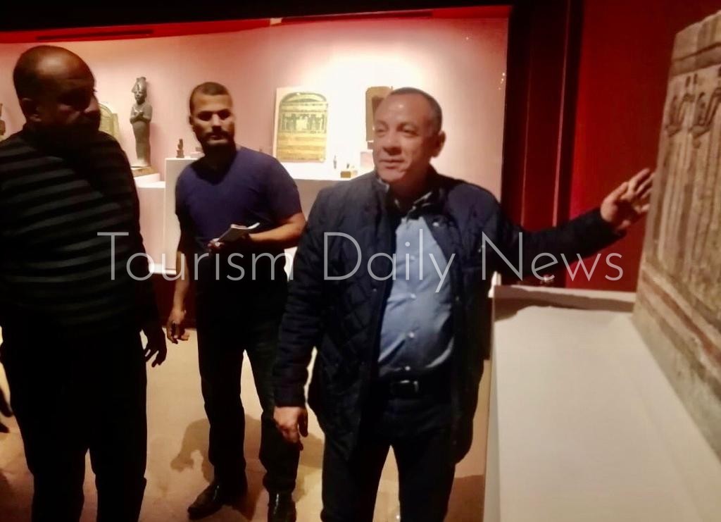 متحف الغردقة جاهز للافتتاح .. وزيرى : أجهزة إنذار  ونظم إضاءة حديثة