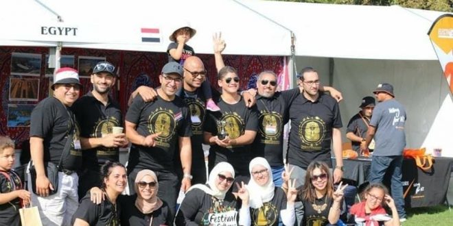 جناح مصر يفوز بالمركز الأول في مهرجان بالمرستون نورث بنيوزيلاندا