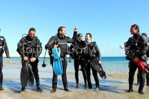 فؤاد: تتابع رحلة تحقيق حلم بطل من ذوى الهمم بالغوص بمحمية رأس محمد