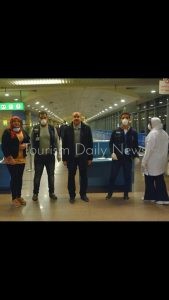وزير الطيران يتابع تطبيق الإجراءات الوقائية بمطار القاهرة الدولى