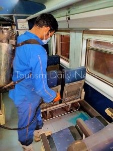 النقل تتابع إجراءات مواجهة "كورونا" في السكك الحديدية والمترو والمنافذ 