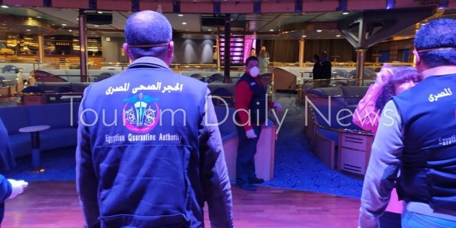 النقل: الحجر الصحي يفحص السياح وطاقم خدمة السفن قبل وصولها لمحطة الركاب