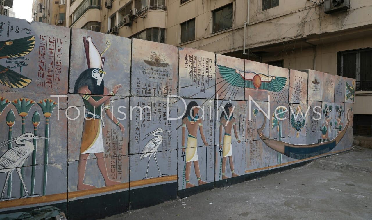 العنانى وعبد الغفار يتفقدان الاستعدادات لموكب نقل المومياوات الملكية