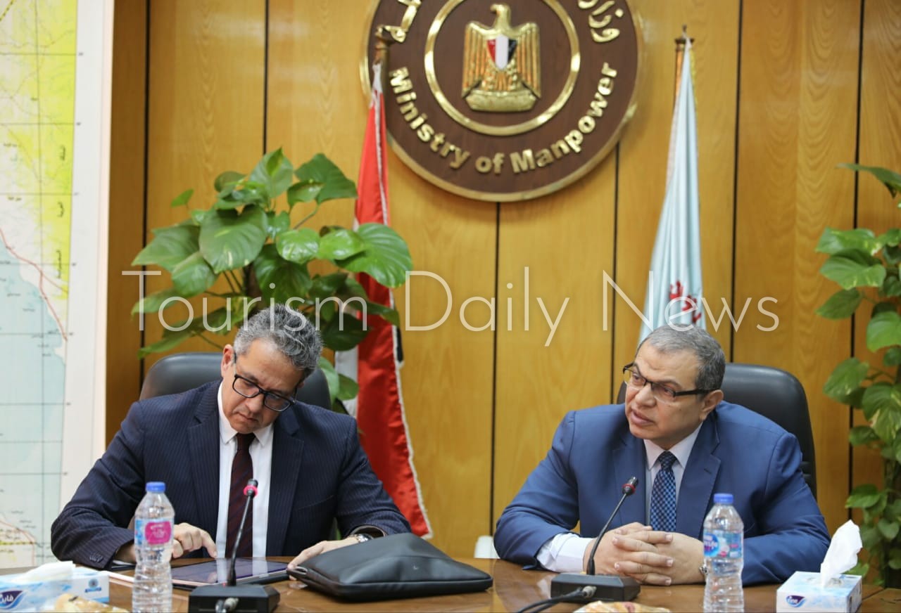  العناني وسعفان يبحثان دعم العاملين بالسياحة والمنشآت المتضررة من كورونا