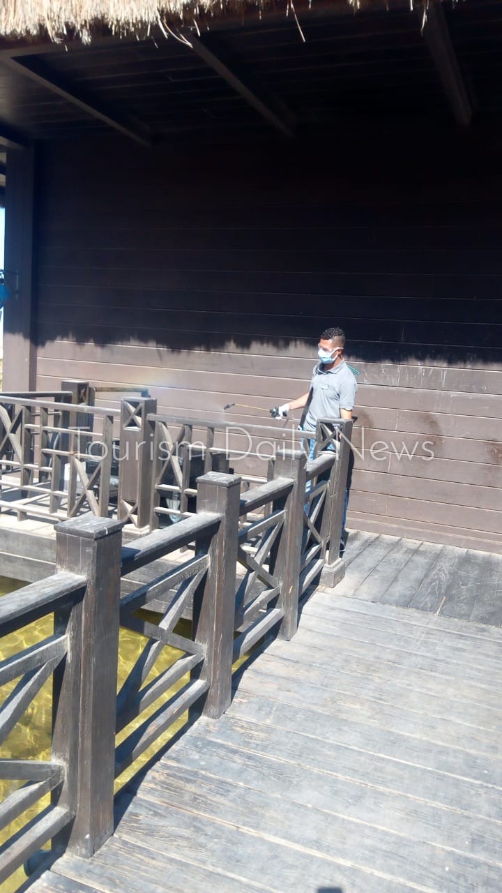 بدء تطهير وتعقيم الفنادق فى الغردقة .. والأقصر فى المرحلة الثانية