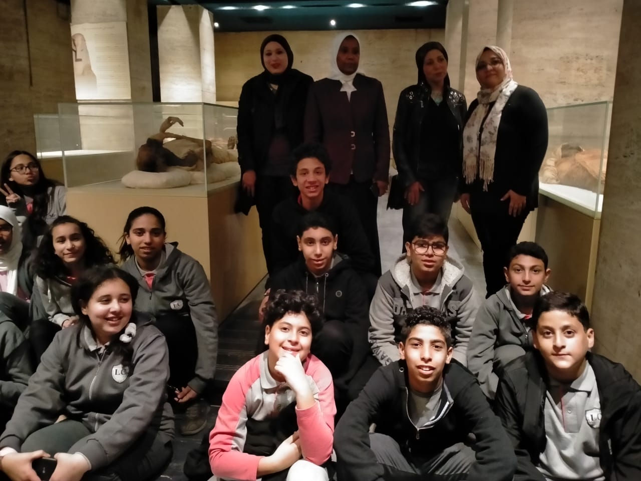 رحلة مومياء برنامج لتوعية طلاب بالمتحف المصري بالتحرير