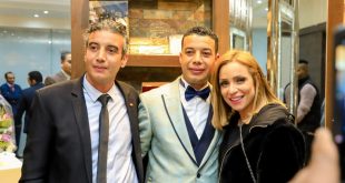 وفاء وريم وسهام يحتفلن بإطلاق مركز مختار للعناية بالشعر