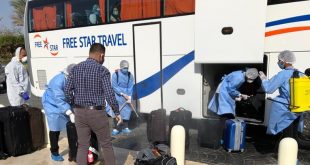 مرسى علم تستقبل المصريين العائدين من كندا .. والفنادق جاهزة