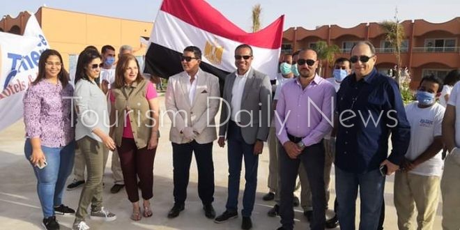 فيديو.. انتهاء أول تجربة عزل صحى فى الفنادق المصرية بمرسى علم