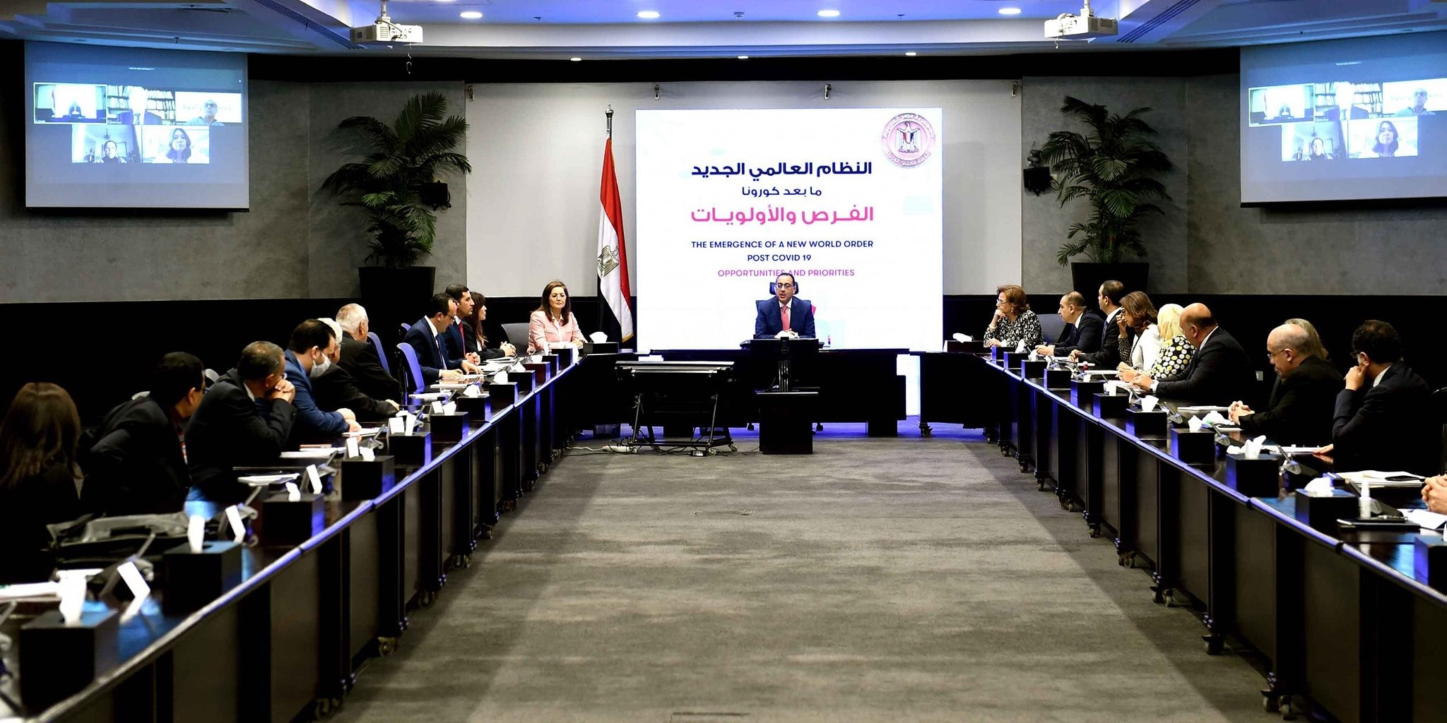 الحكومة تبحث سيناريوهات السياحة والتكتلات الاقتصادية الجديدة بعد كورونا