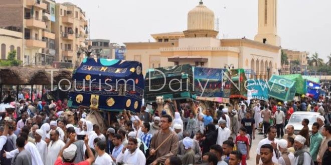 الدراويش يحيون مولد أبو الحجاج الأقصري بالدعاء من حجرهم المنزلي